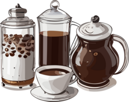 Caffeine Chronicles Unveiling the Secrets of Coffee png