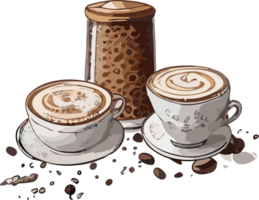 Caffeine Chronicles Unveiling the Secrets of Coffee png