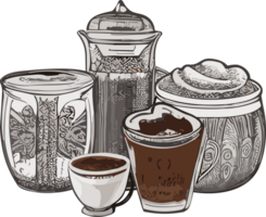 Caffeine Chronicles Unveiling the Secrets of Coffee png