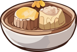 Dim Sum Delicacies A Gastronomic Adventure AI generative png