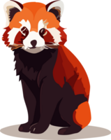 Red Panda Whispers Secrets of the Bamboo Haven AI generative png