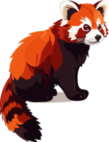 Red Panda Whispers Secrets of the Bamboo Haven AI generative png