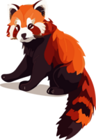 Red Panda Whispers Secrets of the Bamboo Haven AI generative png