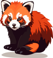 Red Panda Whispers Secrets of the Bamboo Haven AI generative png