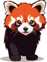 Red Panda Whispers Secrets of the Bamboo Haven AI generative png