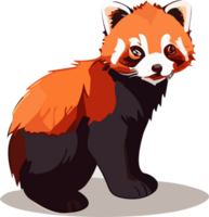 Red Panda Whispers Secrets of the Bamboo Haven AI generative png