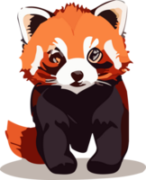 Red Panda Whispers Secrets of the Bamboo Haven AI generative png