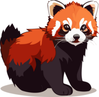 Red Panda Whispers Secrets of the Bamboo Haven AI generative png