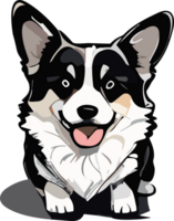 Corgi Capers Adventures of a Playful Pup AI generative png