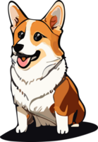 Corgi Capers Adventures of a Playful Pup AI generative png