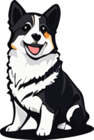 corgi alcaparras aventuras do uma brincalhão filhote ai generativo png