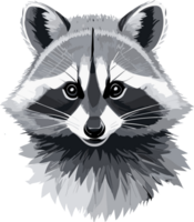 Raccoon Chronicles Exploring Nature's Bandit AI generative png