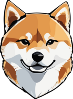 shiba inu maestà il fascino di del Giappone cane icona ai generativo png