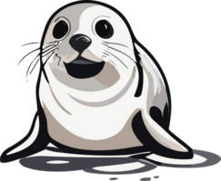 Seal Enchantment Captivating Charms of the Sea AI generative png