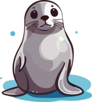 Seal Enchantment Captivating Charms of the Sea AI generative png