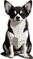 Chihuahua Wonders Exploring the World of the Tiny Pup AI generative png