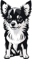Chihuahua Wonders Exploring the World of the Tiny Pup AI generative png