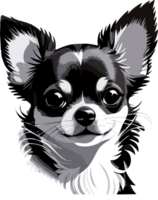 Chihuahua Wonders Exploring the World of the Tiny Pup AI generative png