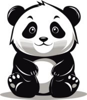 Cute Panda Dreamscape Aesthetic Expressions of Delight AI generative png