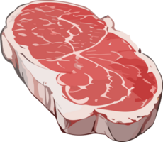 Meat Inspirations Portraying the Essence of Raw Protein Delights AI generative png