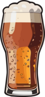 à votre santé à savoir-faire talent artistique dans une pinte de Bière ai génératif png