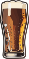 Felicidades para artesanato arte dentro uma cerveja do Cerveja ai generativo png