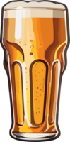 à votre santé à savoir-faire talent artistique dans une pinte de Bière ai génératif png