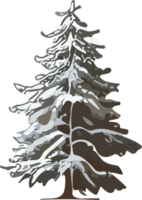 Pine Tree Reverie A Visual Voyage into Natural Harmony AI generative png