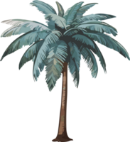 Palms of Peace Coconut Tree Artistry to Enrich Your Space AI generative png