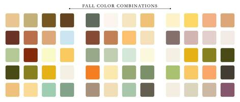 Abstract Colored Palette Guide. Pastel color set. RGB color