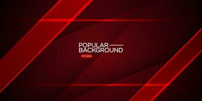 Abstract dark red futuristic background with light overlap layers design background. Eps10 vector