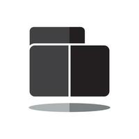 document icon, file icon on a white background. Flat design style. EPS 10 vector. vector