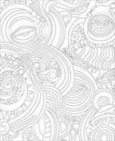 cOLORING PAGES FOR KIDS AND ADULTS vector