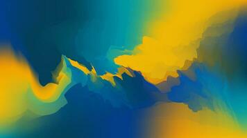 Abstract Background With Colorful Swirls vector