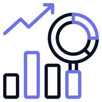 Predictive Analytic Icon Illustration vector