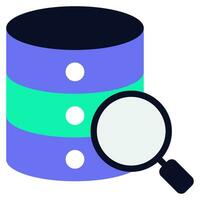 Data Exploration Icon Illustration vector