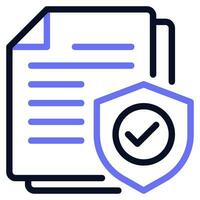 Data Governance Icon Illustration vector