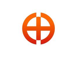 Initial O logo. letter O gradient color logo design inspiration vector