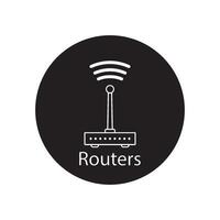 router icon vector