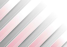 Premium abstract pink line metal dot circle gradient presentation background vector