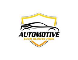 Fast Car Automotive Logo Design Template. Electric car logo vector