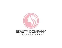Feminine beauty logo vector