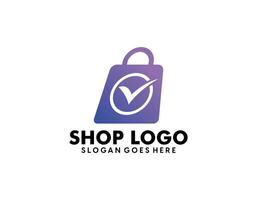 Shopping cart Logo design vector concept icon