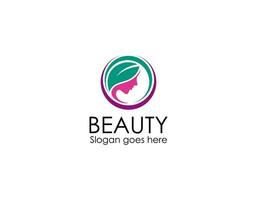 elegante logos para belleza, Moda y peinado relacionado negocio. vector