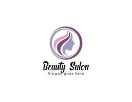 Elegant logos for beauty, fashion and hairstyle related business. vector