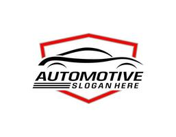 Sport Car Logo. Automotive, Car Showroom, Car Dealer Logo Design Vector