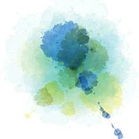 abstract splash watercolor background vector