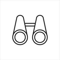 binoculars icon vector illustration symbol