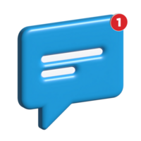 icône de message 3d png