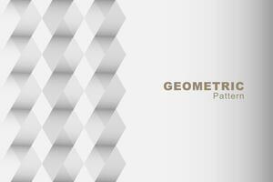 gray geometric Pattern. Vector background